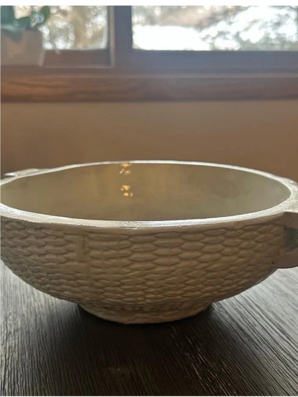 NWT Threshold x Studio McGee Haile Cream Ceramic Serving Bowl with Handles